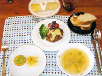 前菜からデザートまで